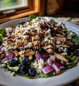 7874857 Blueberry Chicken Salad With Rosemary Recipe