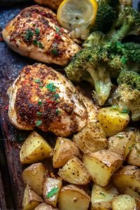 5626255 Baked Chicken Breasts and Potatoes Recipe