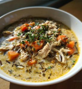 5303459 Crockpot Wild Rice Chicken Soup Recipe