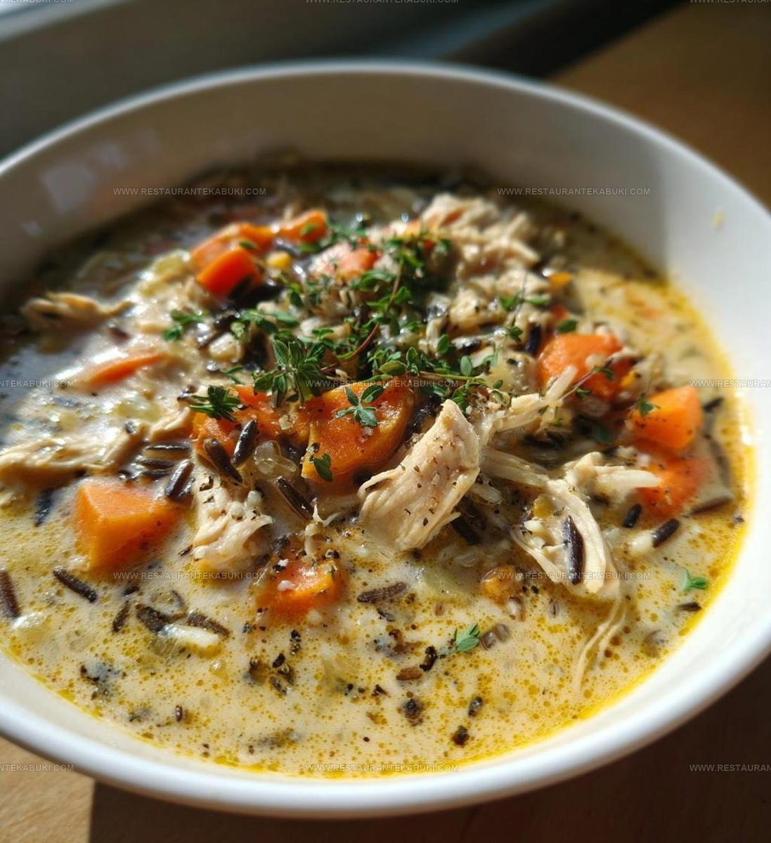 5303459 Crockpot Wild Rice Chicken Soup Recipe
