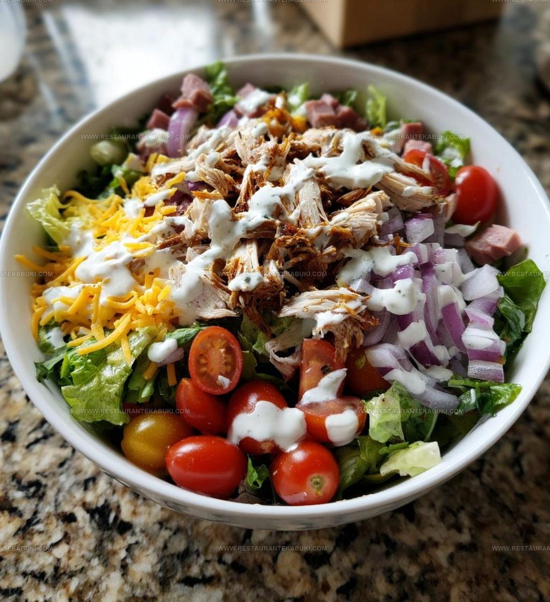 7708882 Chicken Cordon Bleu Salad Recipe