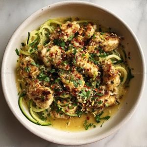 7391311 Chicken Scampi with Zoodles Recipe