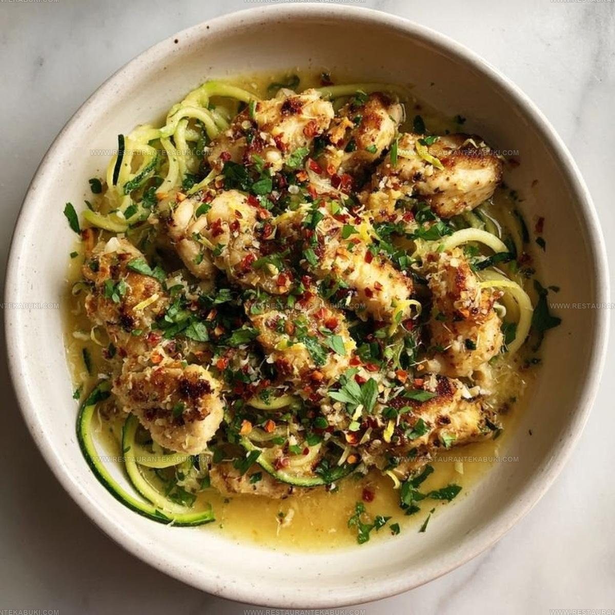 7391311 Chicken Scampi with Zoodles Recipe