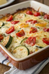 7520642 Mediterranean Chicken Zucchini Bake Recipe