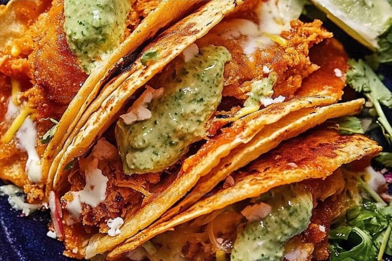 1870643 Baked Crispy Chicken Tacos Recipe