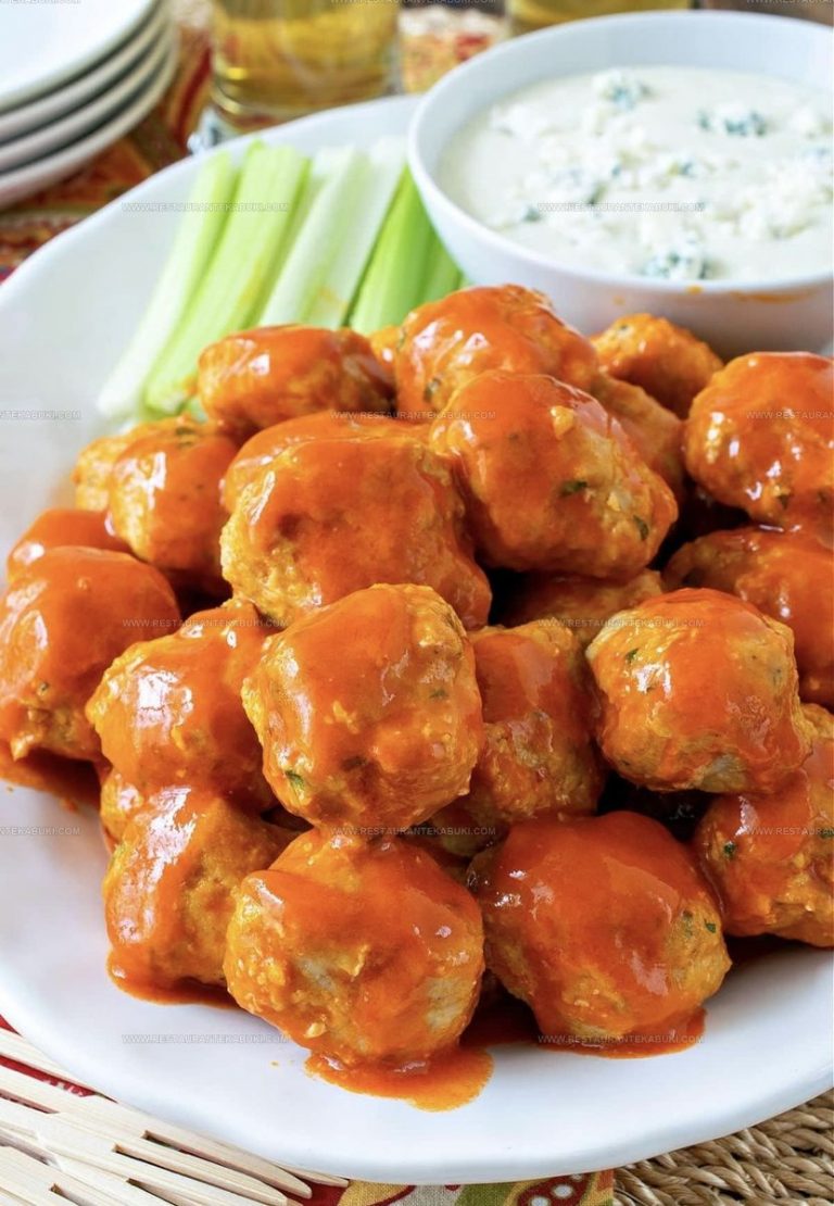 3125597 Buffalo Chicken Meatballs Recipe