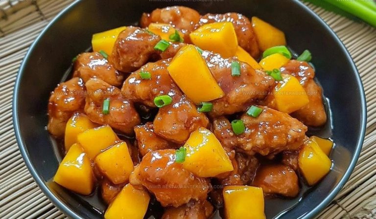 8483873 Chinese Style Mango Chicken Stir Fry Recipe