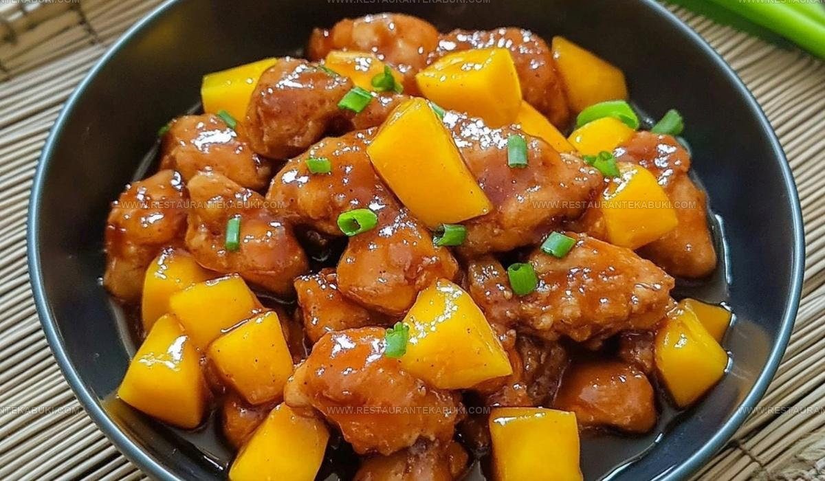 8483873 Chinese Style Mango Chicken Stir Fry Recipe
