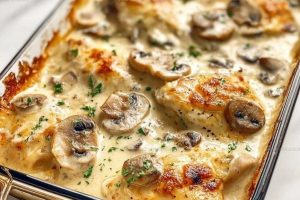 4342248 Chicken and Mushroom Bake Recipe