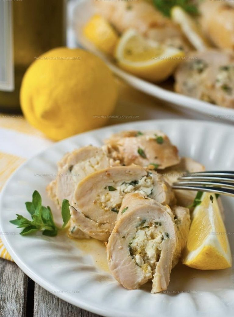 7152840 Greek Chicken Roulade Recipe