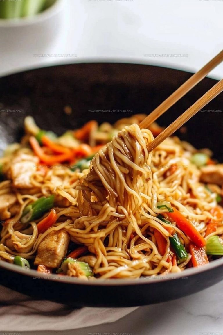 3419714 Chicken Chow Mein with Chow Mein Sauce Recipe