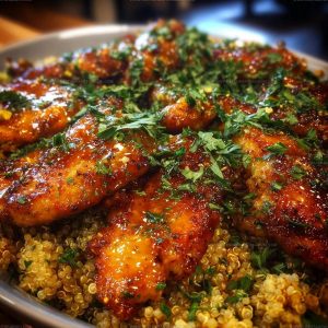 6307816 Honey Mustard Chicken Quinoa Recipe
