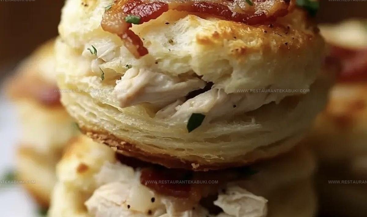 9873641 Chicken Bacon Ranch Biscuit Cups Recipe