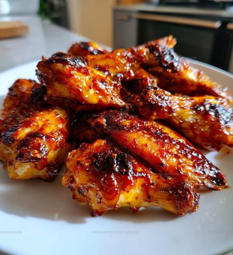 3010162 Oven Baked Honey Bbq Chicken Wings Recipe