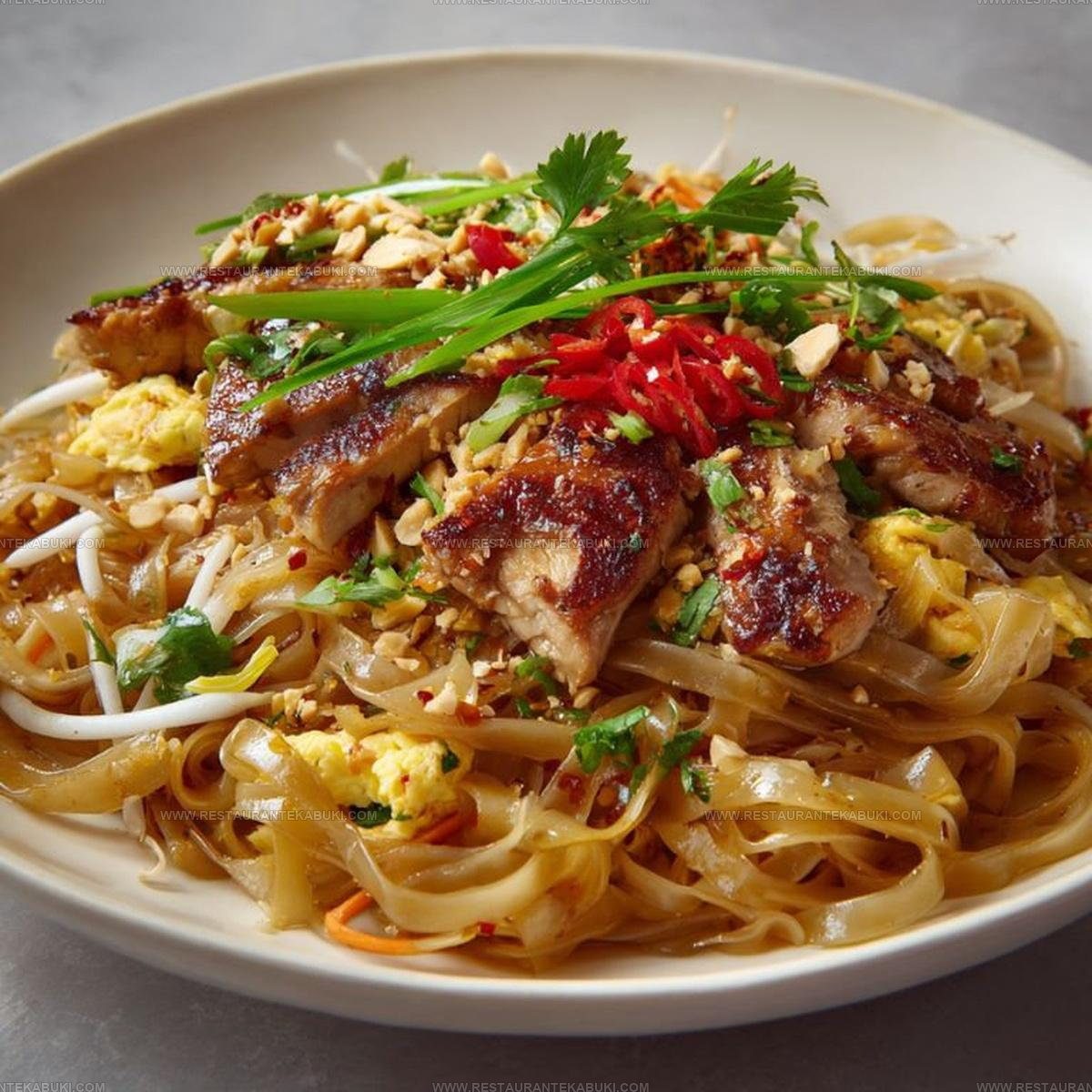 5445813 Pad Thai with Chicken Thighs Recipe