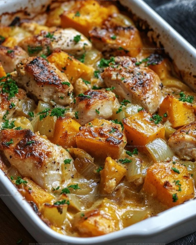 3098942 Chicken and Butternut Squash Bake Recipe