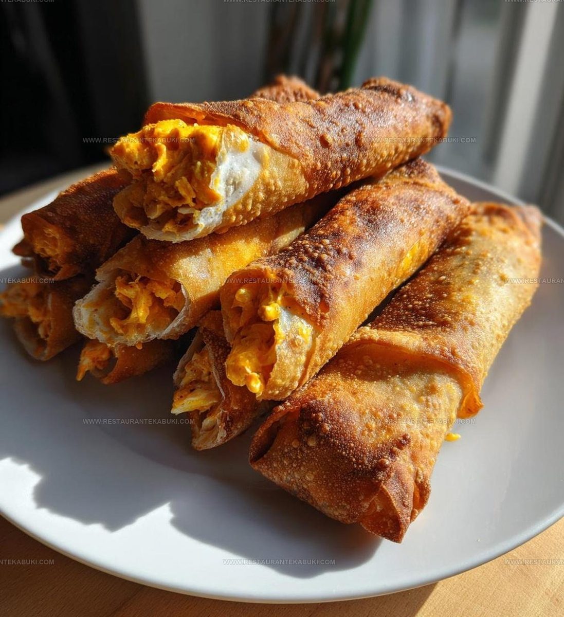 6940924 Buffalo Chicken Dip Egg Rolls Recipe