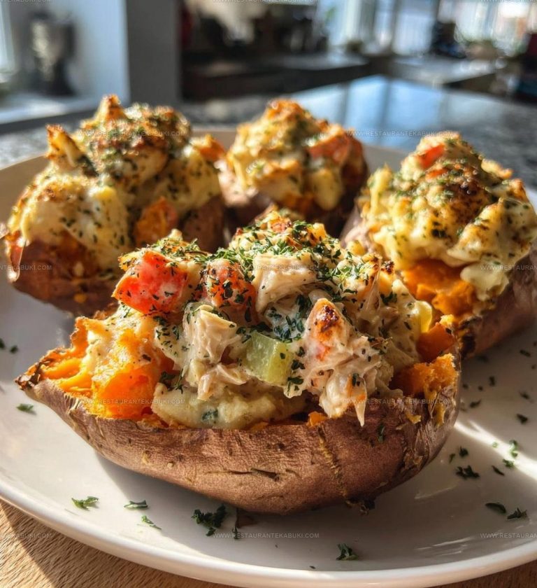 4793060 Chicken Pot Pie Stuffed Sweet Potatoes Recipe
