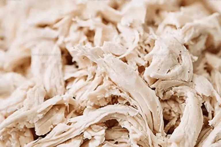 5449809 Poached Shredded Chicken Recipe