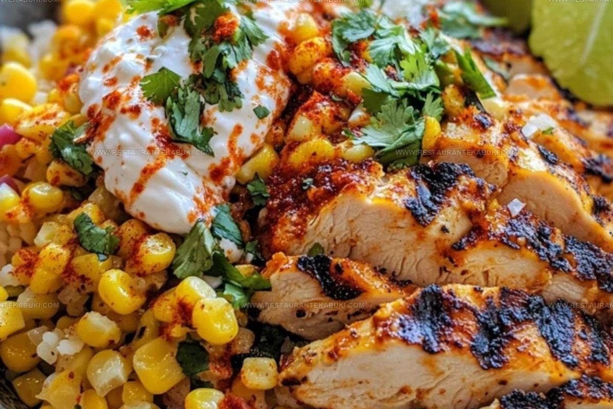 4907375 Street Corn Chicken Rice Bowl Recipe