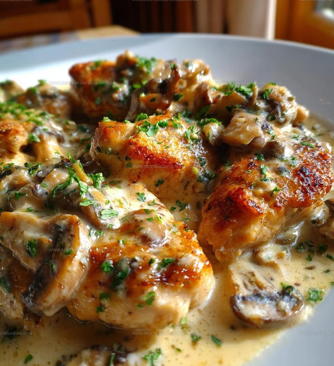9344888 Chicken Asiago Mushroom Sauce Recipe