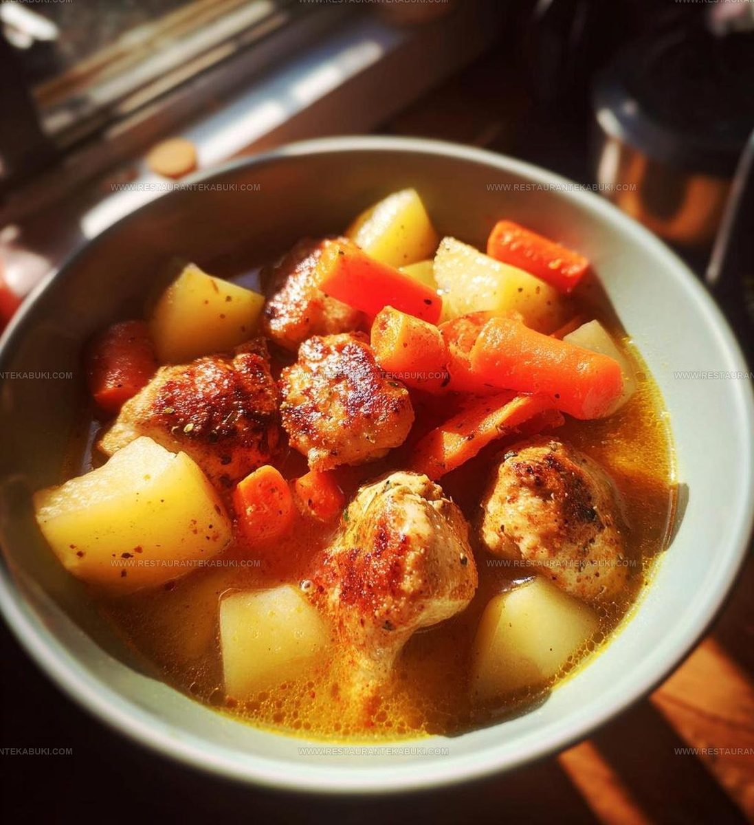 2935572 Chicken Soup With Potatoes Recipe