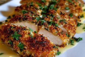 9183687 Garlic Parmesan Crusted Chicken Recipe