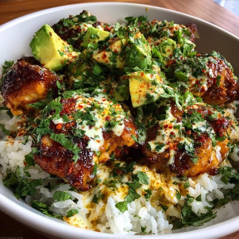 3107851 Chili Chicken Bowl With Coconut Lime Sauce Recipe