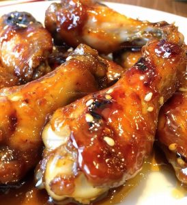 4507569 Honey Garlic Chicken Wings Recipe