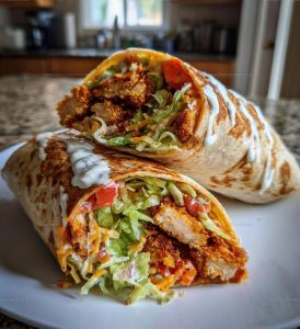 5934866 Chicken Ranch Snack Wrap Recipe