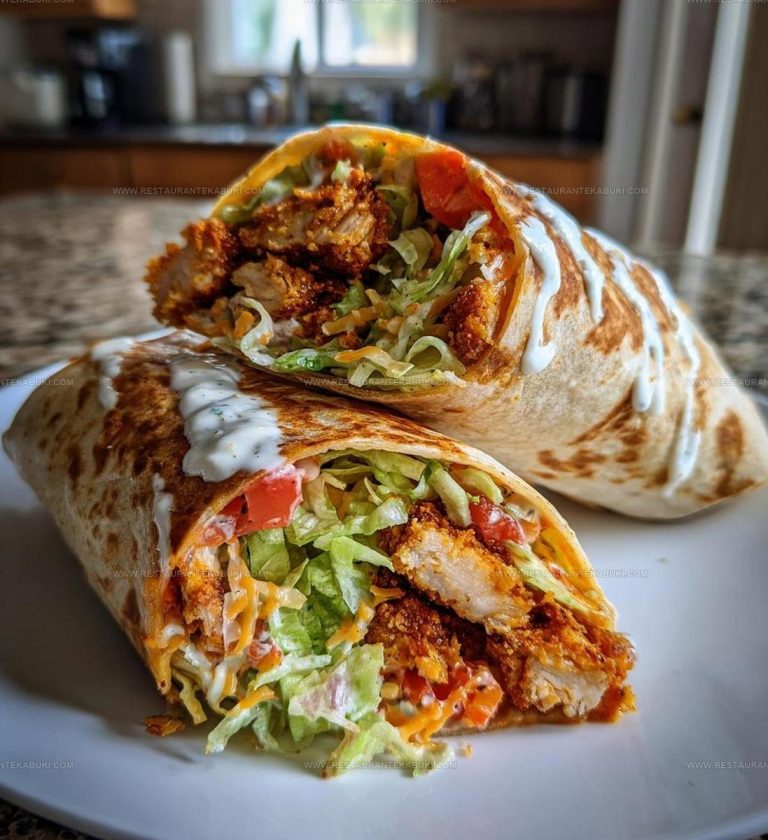 5934866 Chicken Ranch Snack Wrap Recipe
