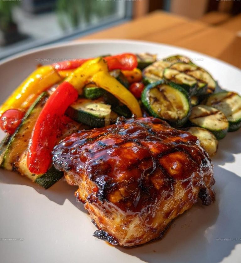 2513986 Honey Bbq Chicken Grilled Veggie Medley Recipe