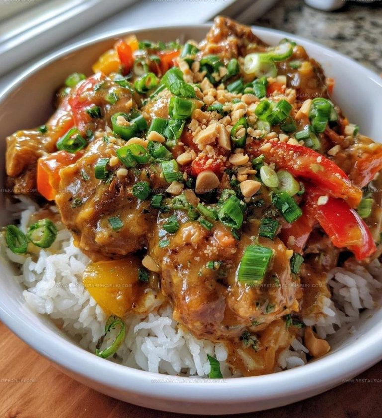 9677967 Spicy Thai Peanut Chicken Bowl Recipe