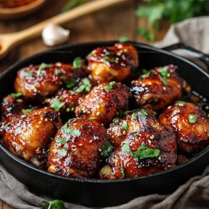 9137430 Crispy Chinese Honey Garlic Chicken Recipe