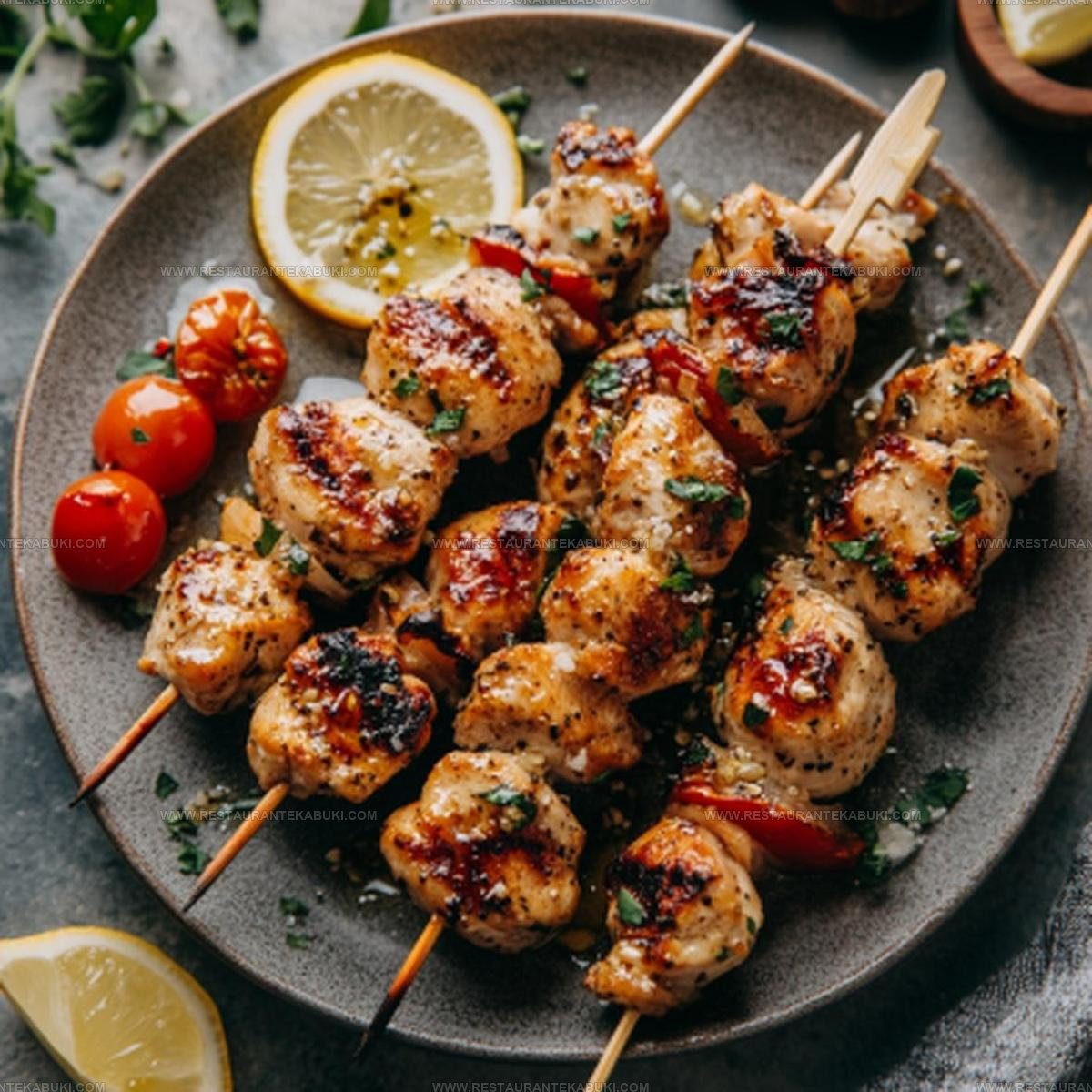 3720648 Honey Garlic Chicken Skewers Recipe