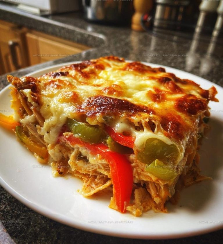 7499207 Baked Chicken Fajita Casserole Recipe