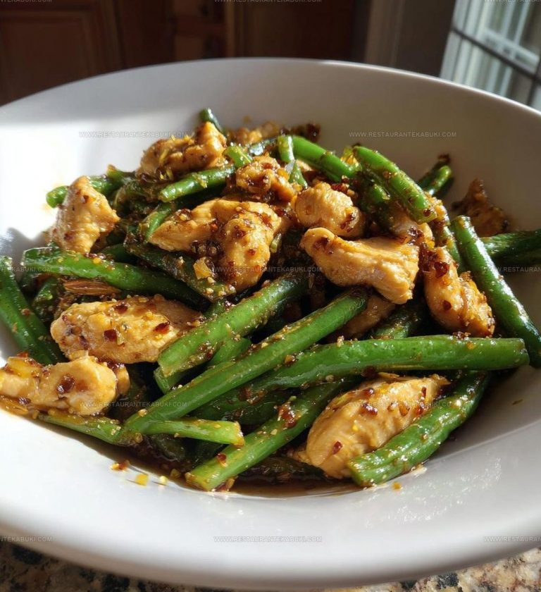 5449179 Chicken Green Bean Stir Fry Recipe