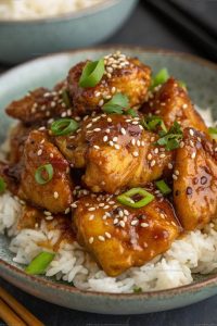 1128725 Sticky Honey Chicken Recipe