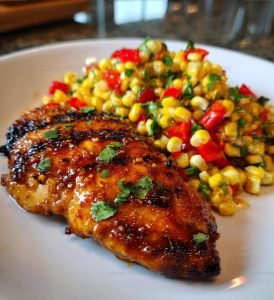 2703791 Honey Bbq Chicken Corn Salad Recipe