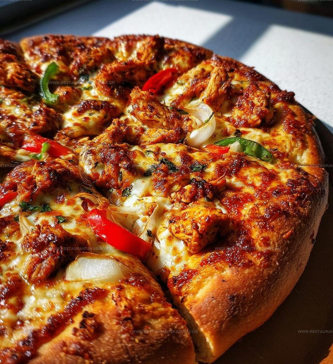 4158287 Chili Garlic Chicken Pizza Recipe