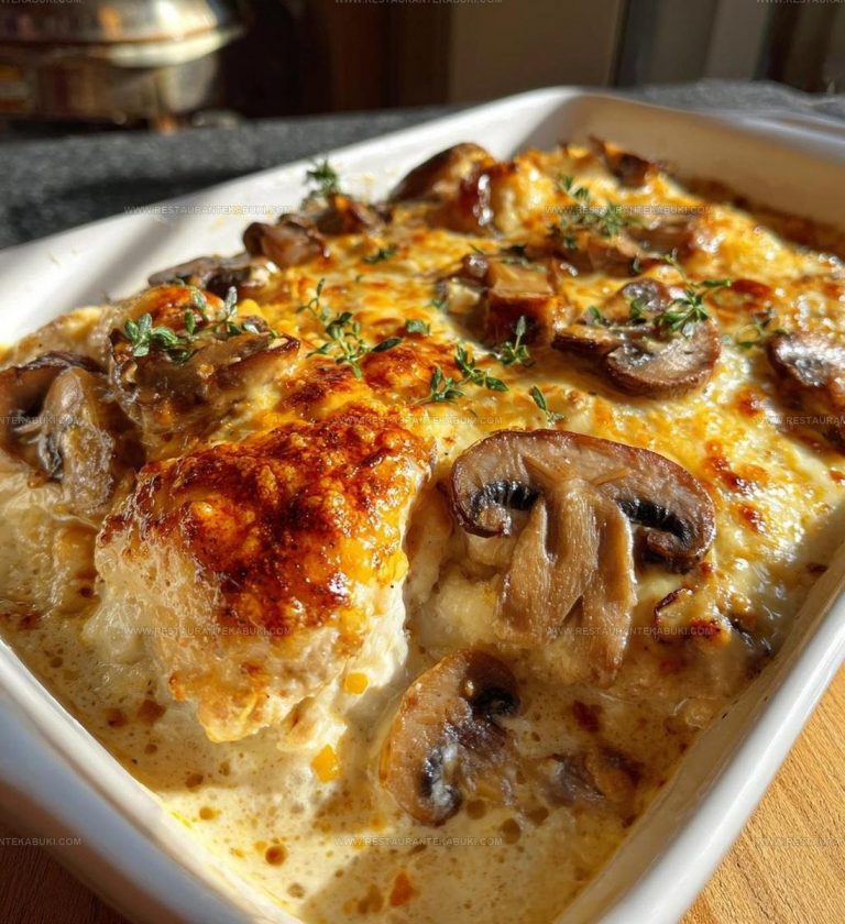 6162408 Keto Garlic Mushroom Chicken Casserole Recipe