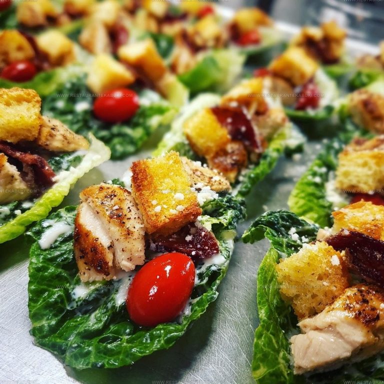 2301434 Mini Chicken Caesar Salad Bites Recipe