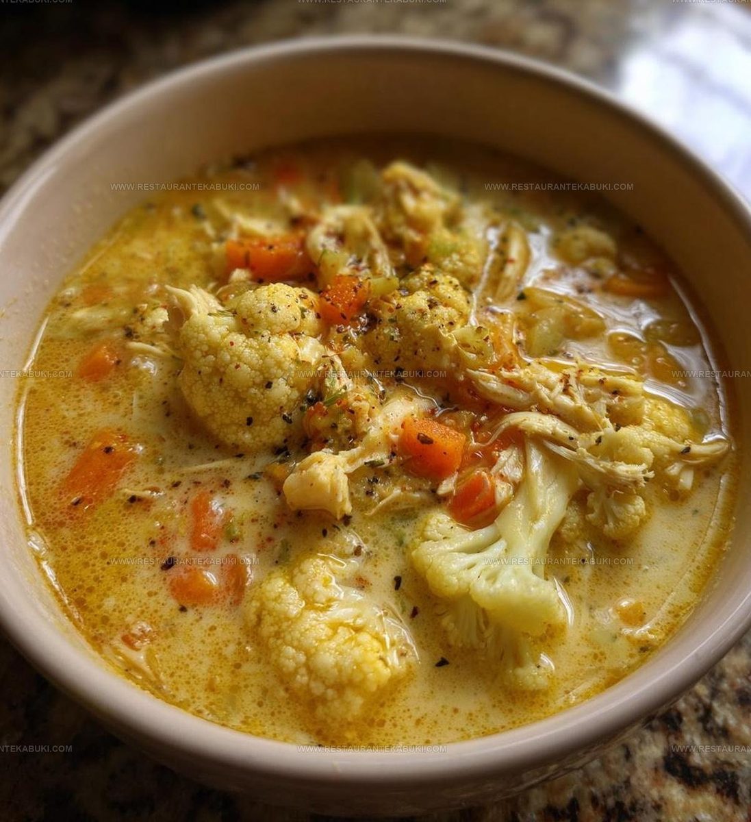 6601851 Cauliflower Chicken Soup Recipe