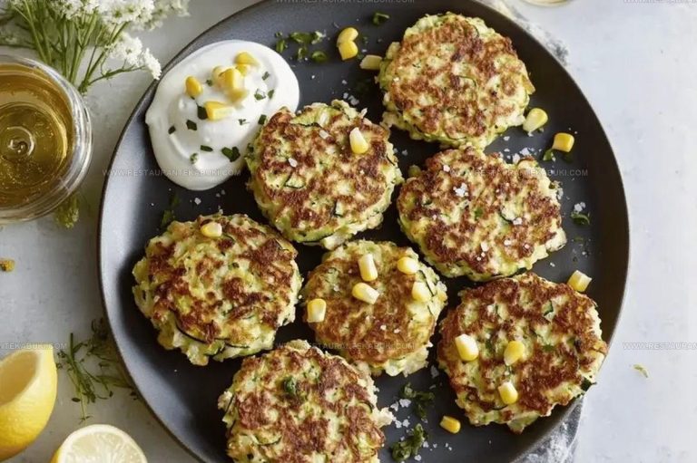 6035712 Chicken Zucchini Fritters Recipe