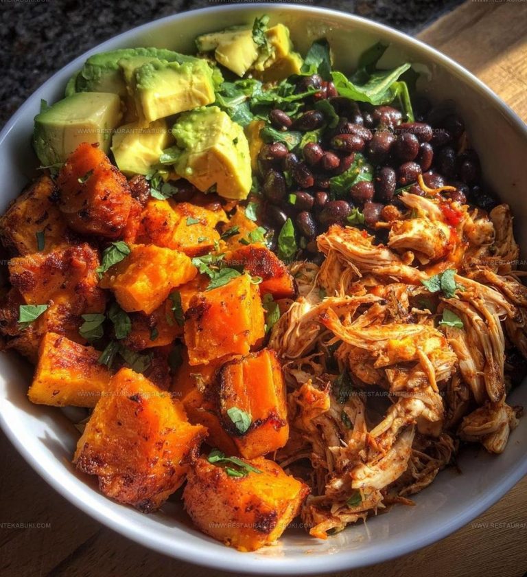 2474973 Bbq Chicken Sweet Potato Bowl Recipe