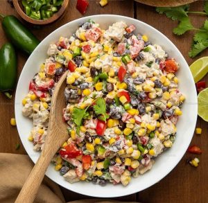 1246150 Southwest Chicken Ranch Salad Recipe