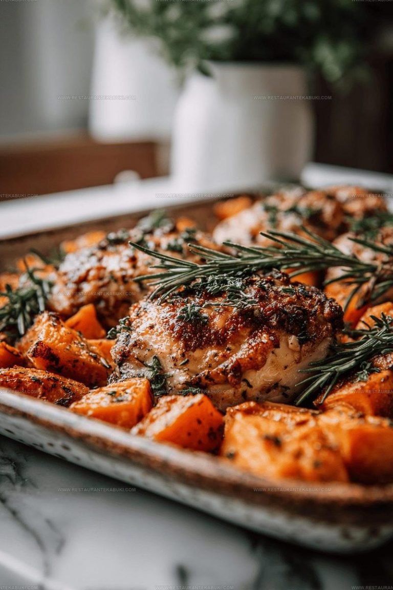 3849053 Sheet Pan Chicken And Sweet Potatoes Recipe