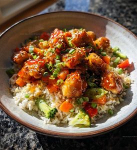 4118435 Sweet Chili Chicken Bowl Recipe