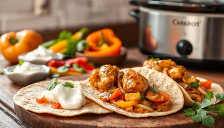 7507357 Crockpot Chicken Fajitas Recipe