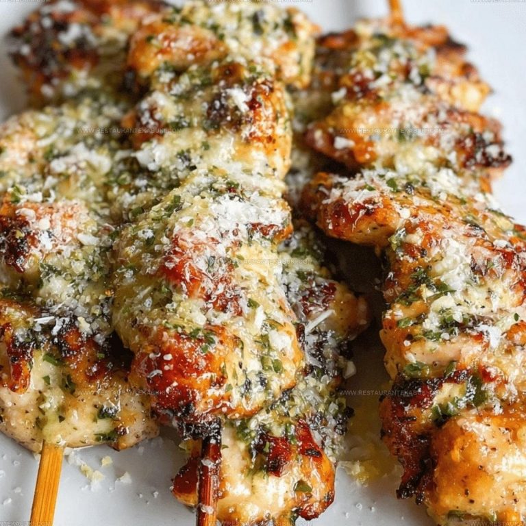 5901097 Garlic Parmesan Chicken Skewers Recipe